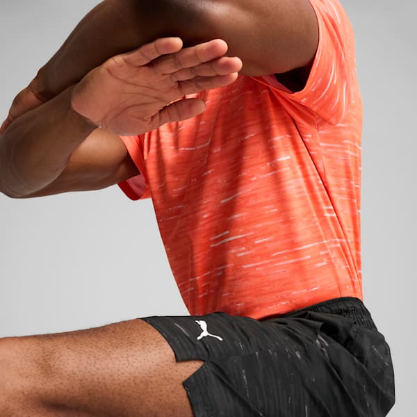 Train All Day Graphic Woven Men's 7" Training Shorts, PUMA Black, extralarge-IND